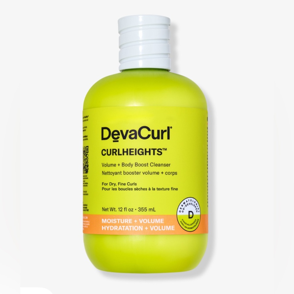 NEW DevaCurl CurlHeights Moisture + Volume Cleanser